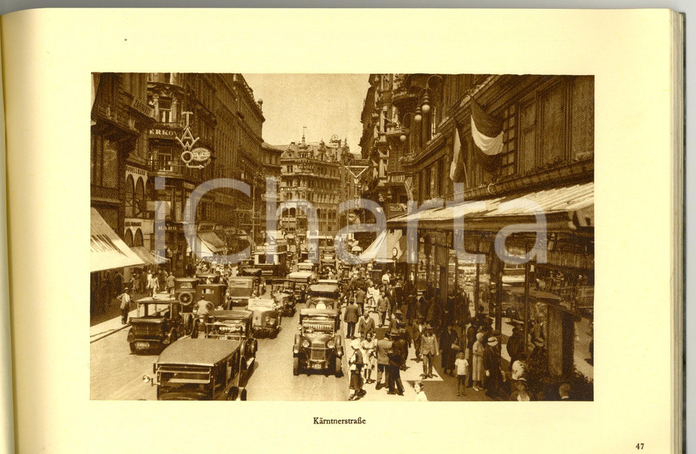 Libro, pubblicazione d epoca 1930 ca Lechners Album von WIEN 95 pp illustrato 1