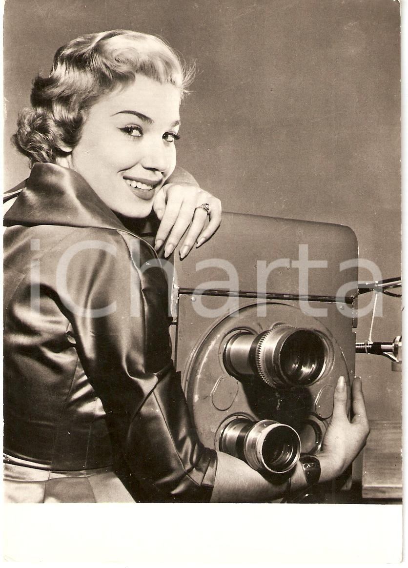 Cartolina originale da collezione 1955 circa EDY CAMPAGNOLI Fotografia seriale FG NV 1