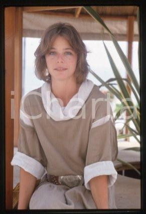 35mm vintage slide* 1986 ca ITALY Portrait of an american actress Susan DEY (34)