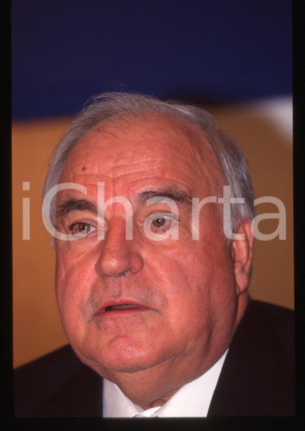 35mm vintage slide* 1996 TORINO Helmut KOHL al vertice "MAASTRICHT-DUE" (30)