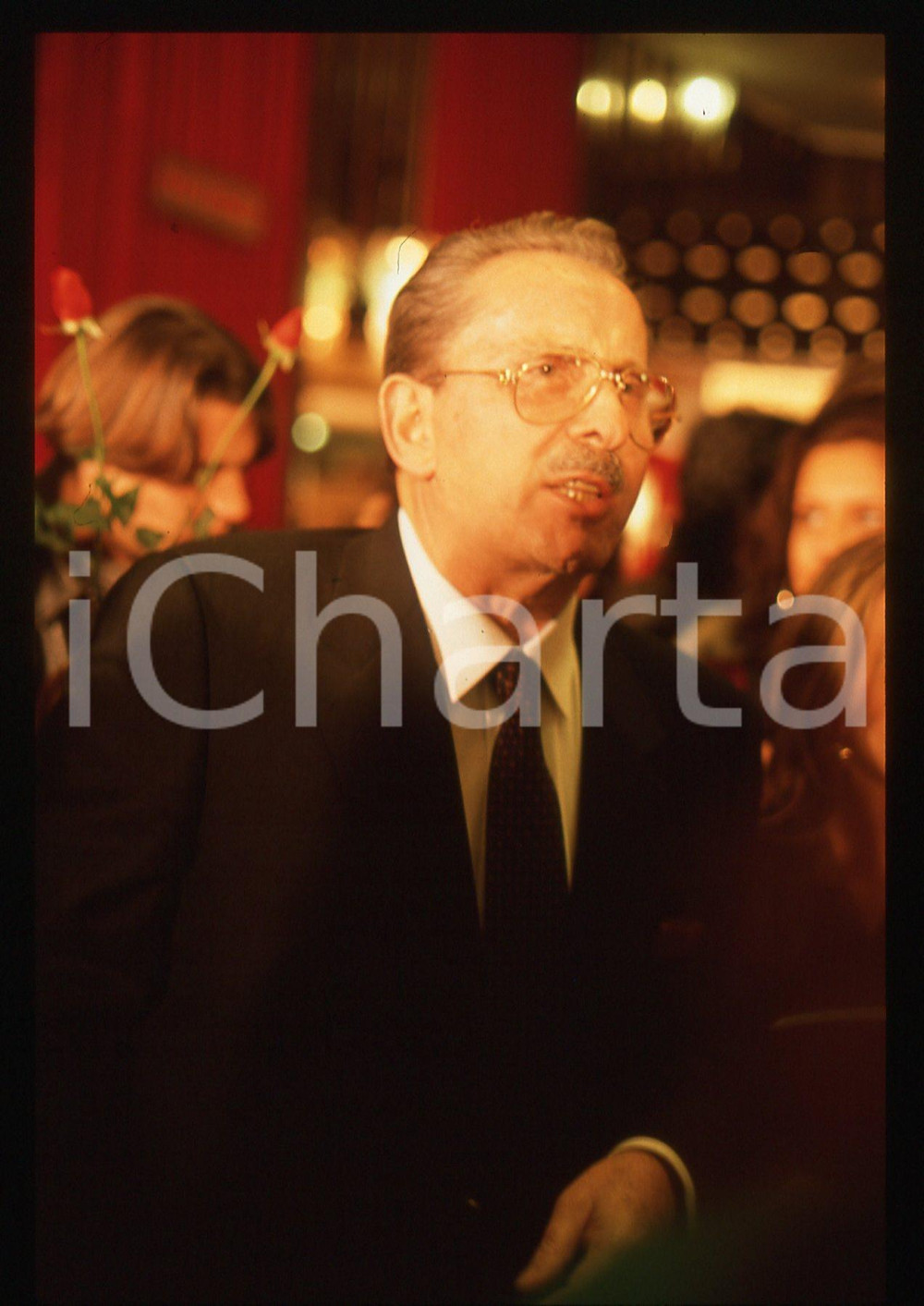 35mm vintage slide* 1989 FESTIVAL SANREMO - Domenico MODUGNO Ritratto (8)