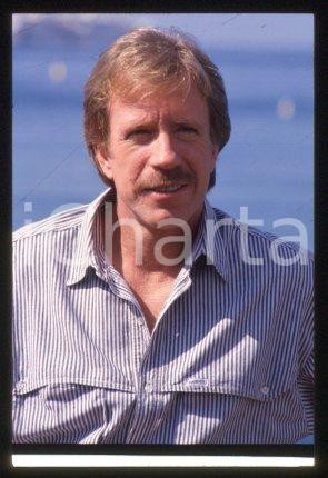 35mm vintage slide* 1985 ca CINEMA Ritratto dell'attore Chuck NORRIS (12)