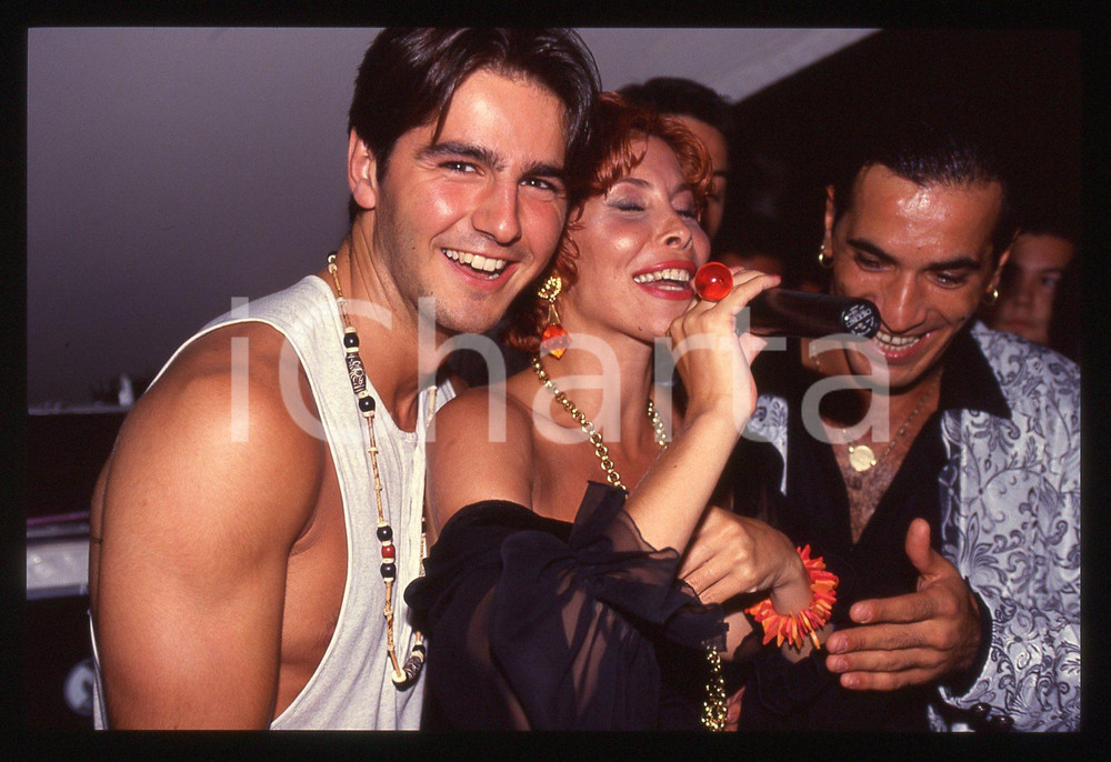 Fotografia d epoca originale 35mm vintage slide 1995ca ITALIA Milly D ABBRACCIO Giuseppe CONVERTINI GHYBLJ 2 1