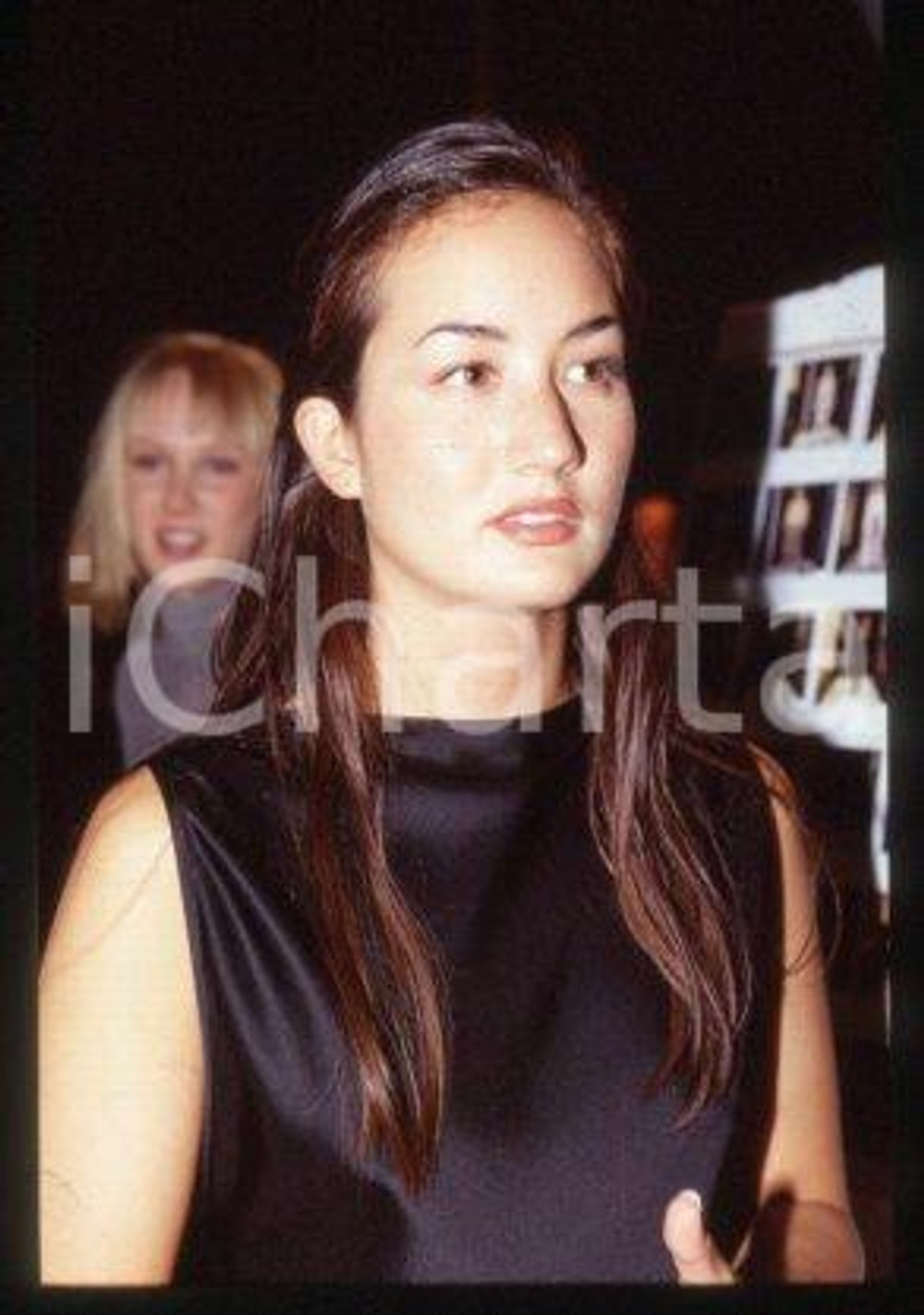 35mm vintage slide* 1999 ca ITALY Harumi KLOSSOWSKA de ROLA Balthus' daughter(6)