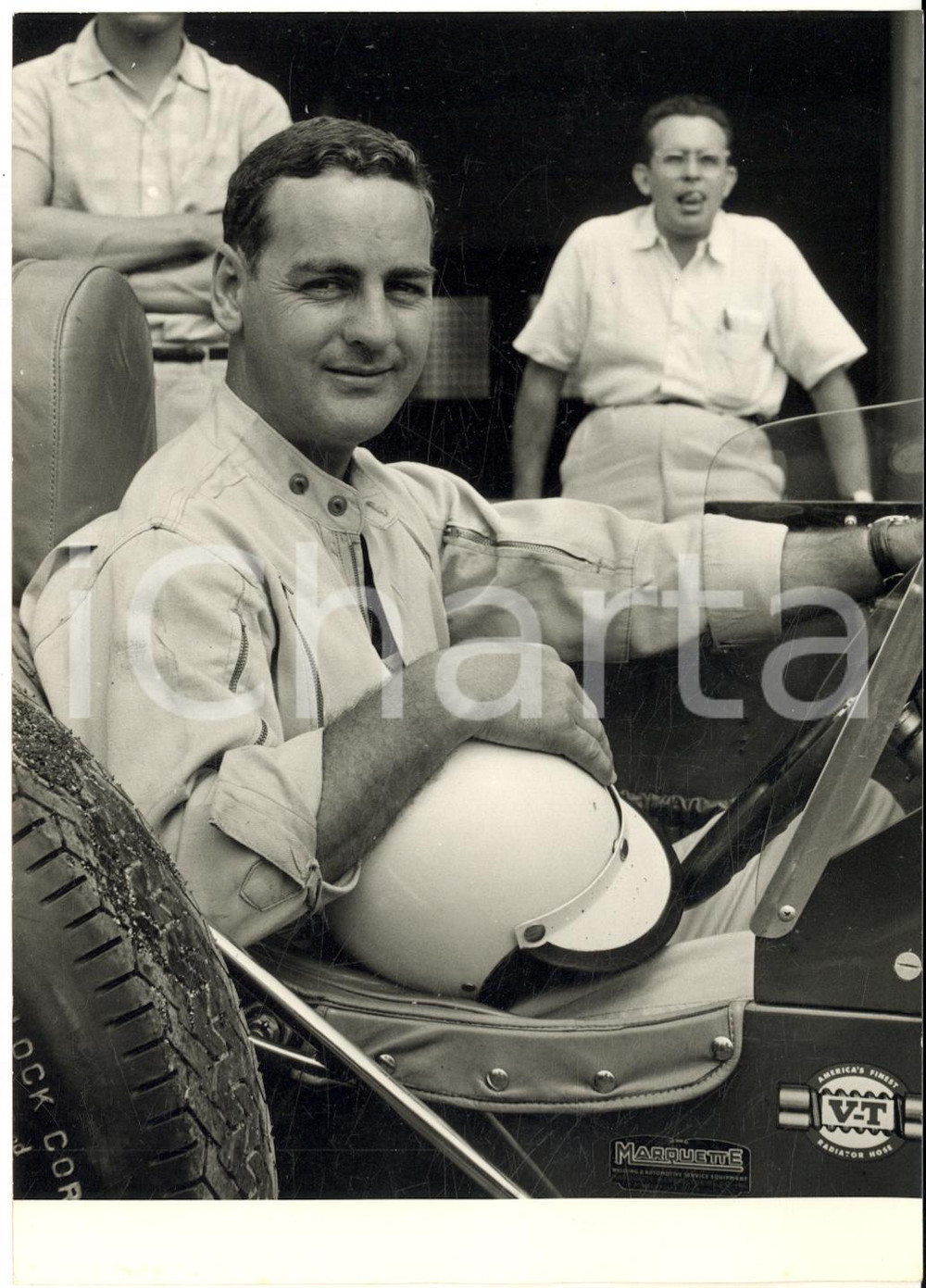 1957 AUTOMOBILISMO MONZA Prove 500 Miglia - Pat O' CONNOR su KURTIS KRAFT