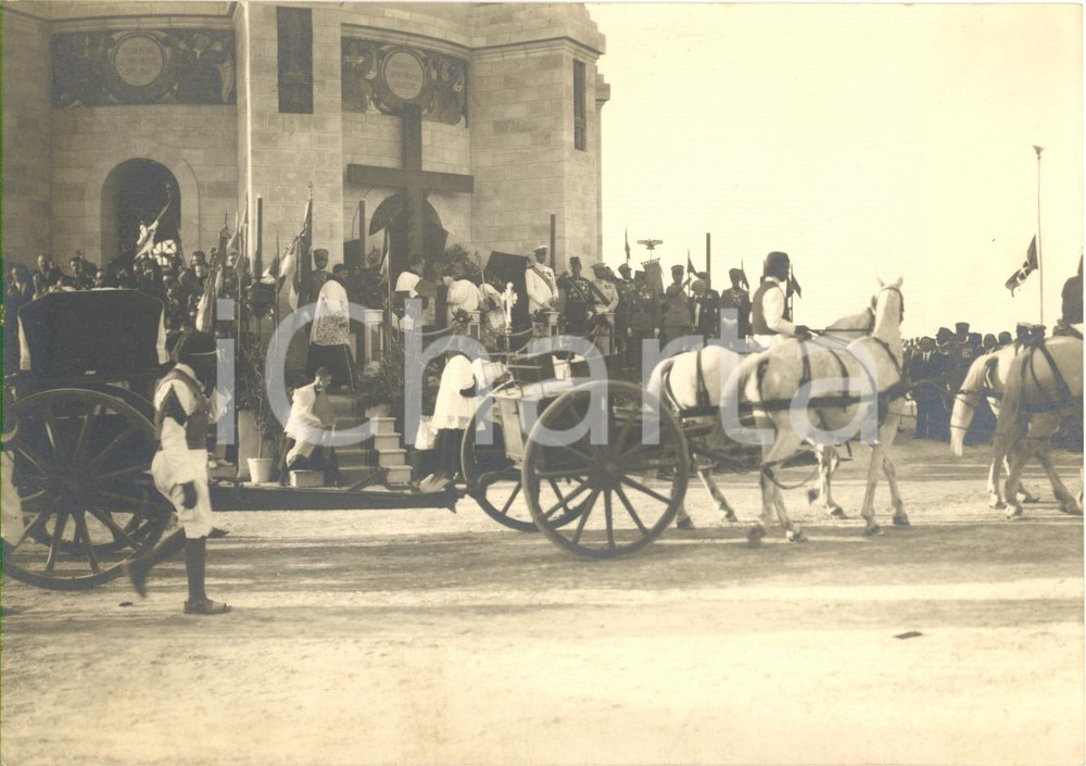 Fotografia d epoca originale 1930 TRIPOLI Inauguraz. Monumento Caduti Arch. BRASINI 1