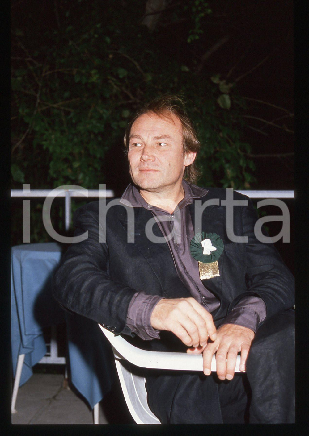 35mm vintage slide* 1990ca CINEMA Klaus Maria BRANDAUER Ritratto dell'attore 5