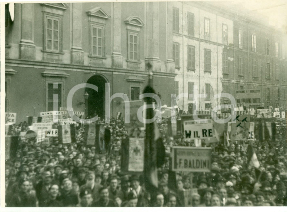 Fotografia d epoca originale 1936 MILANO Dopolavoro GRUPPO CRESPI festeggia Natale di ROMA Fotografia 1