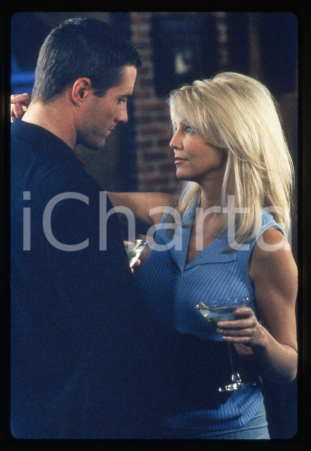 35mm vintage slide*1995ca MELROSE PLACE Heather LOCKLEAR nella serie tv