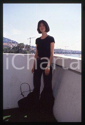 35mm vintage slide* 1991 CANNES Festival Anne ROUSSEL French actress (7)