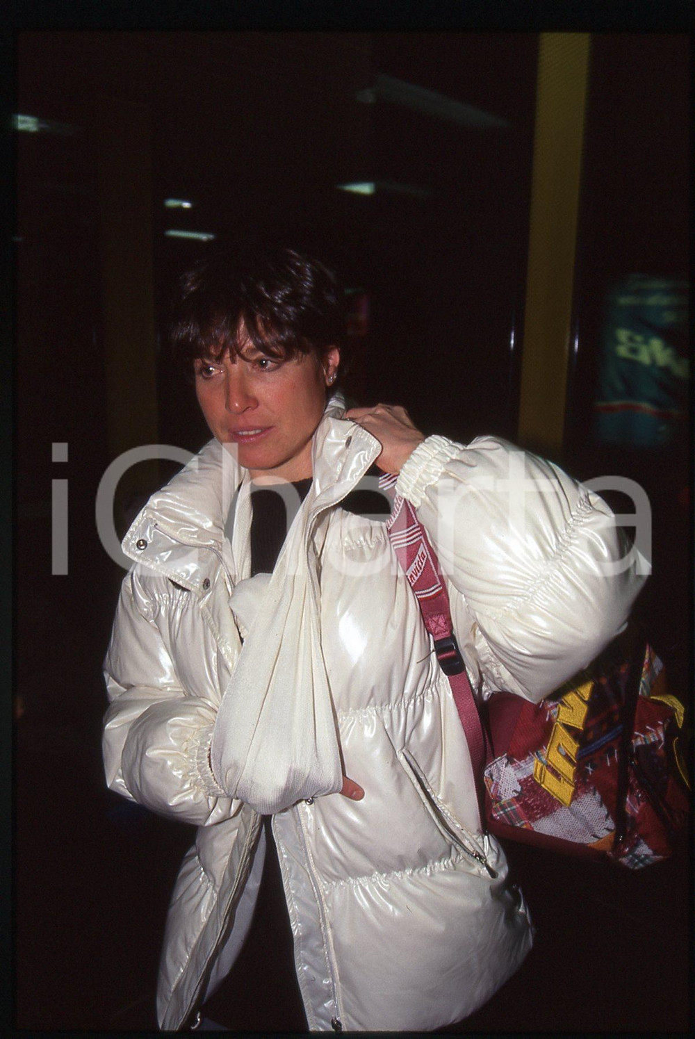 35mm vintage slide* 1996 ITALIA SCI DI FONDO Manuela DI CENTA - Ritratto (10)