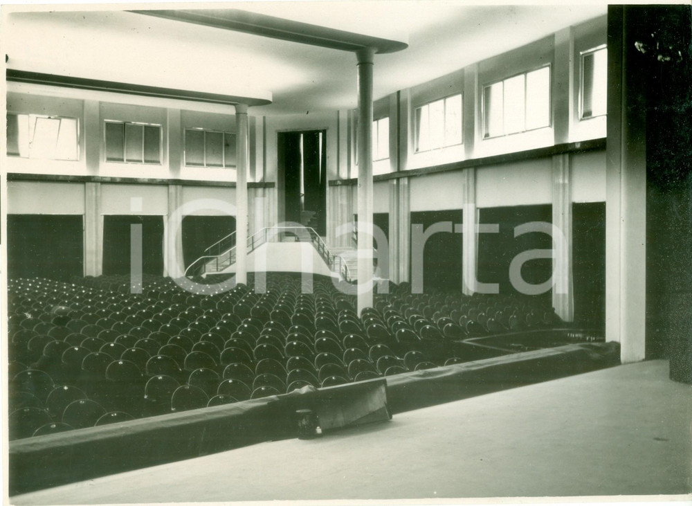 Fotografia d'epoca originale 1934 MILANO Platea e palco del teatro OLIMPIA *Fotografia 1