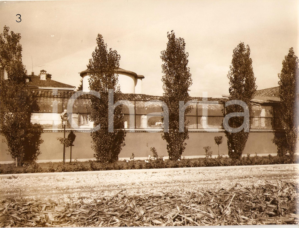Fotografia d'epoca originale 1960 ca BORGARELLO (PV) Scorcio panoramico *Fotografia 1