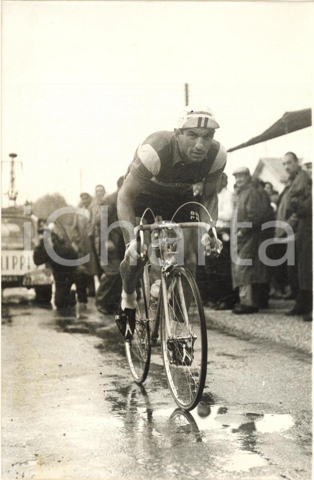 1956 CICLISMO TOUR DE FRANCE Nino DEFILIPPIS durante una tappa - Foto 13x18