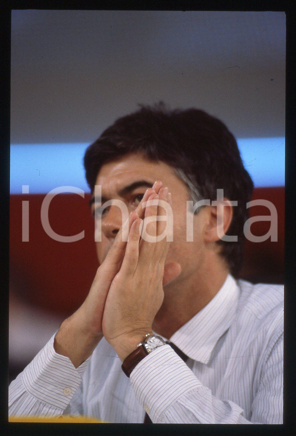 35mm vintage slide* 1989 MILANO Claudio MARTELLI Congresso PSI Ansaldo (21)