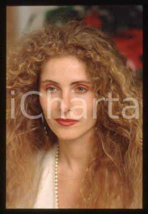 35mm vintage slide* 1990 ca ITALY artist and actress Domiziana GIORDANO (3)