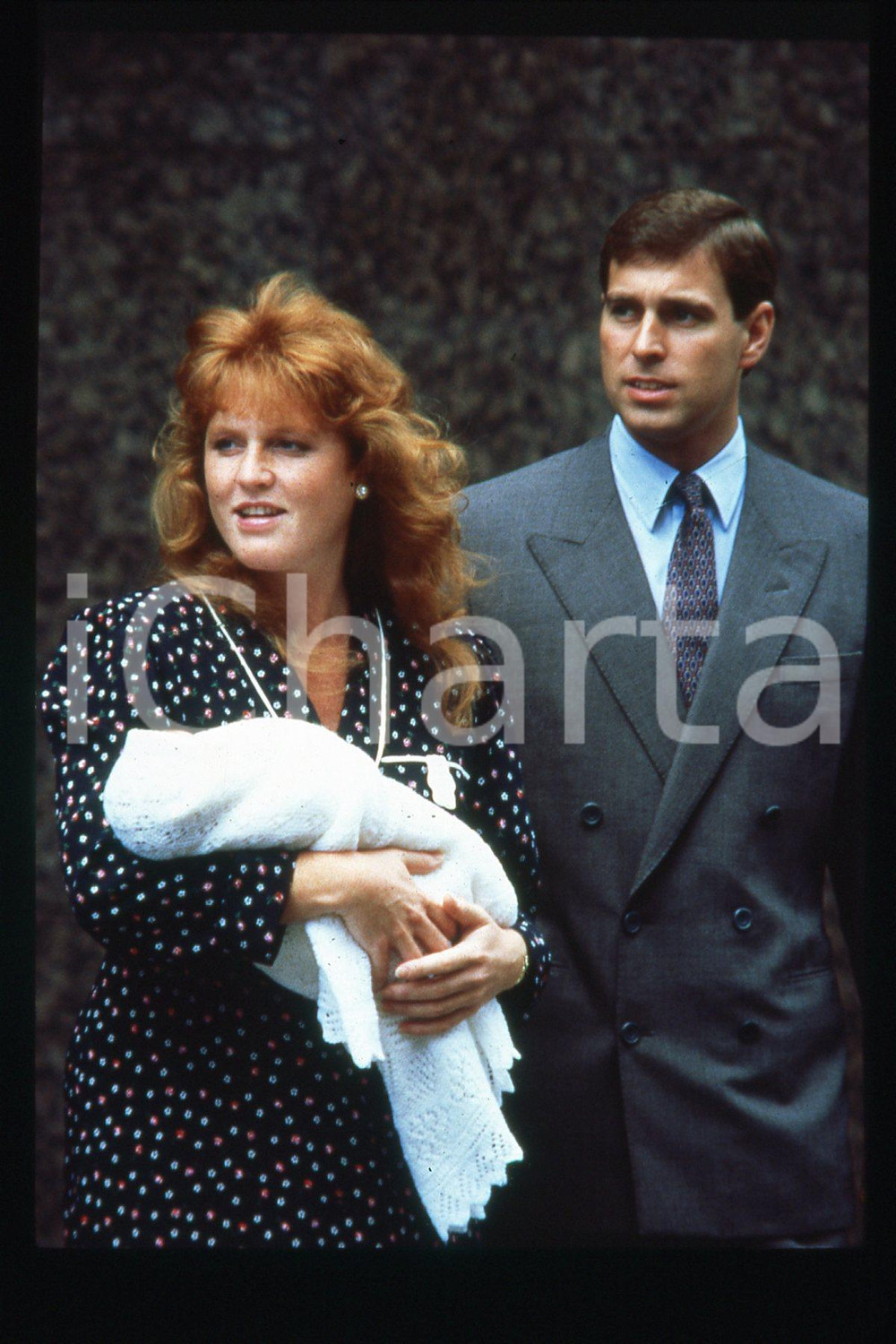 35mm vintage slide* 1988 LONDON Sarah FERGUSON Prince Andrew and Beatrice (10)