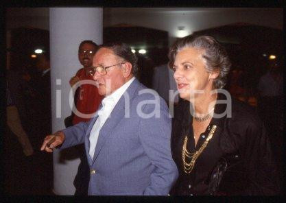35mm vintage slide*1987 VENEZIA Joseph L.MANKIEWICZ moglie Mostra del Cinema(28)