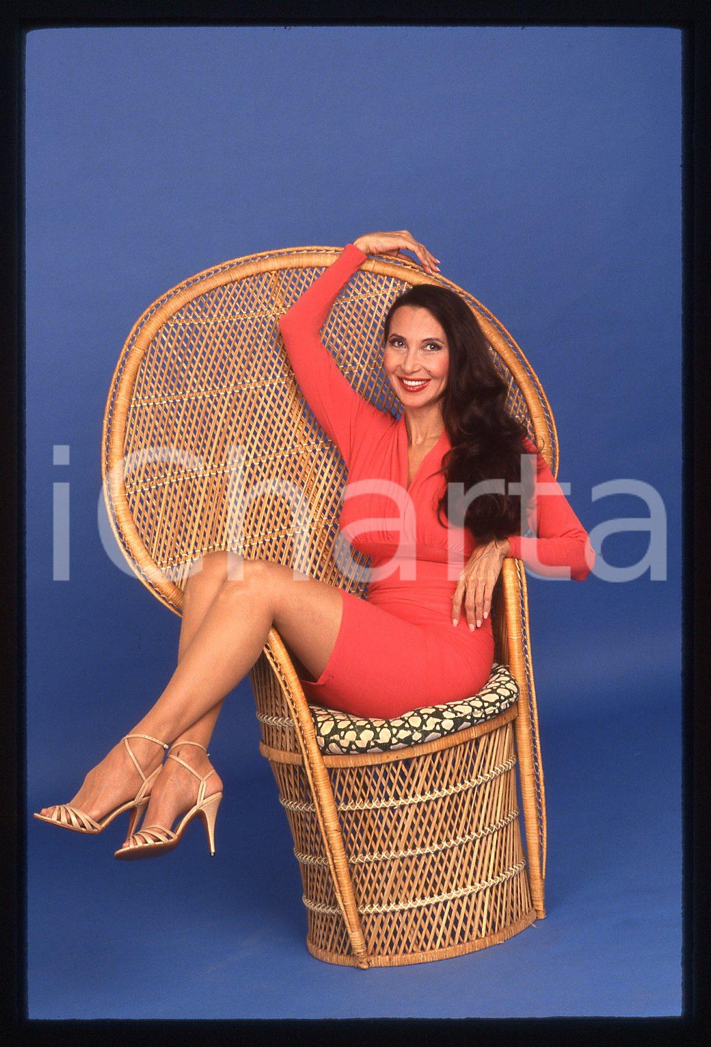 35mm vintage slide* 1990 ca COSTUME Brenda VENUS Ritratto dell'attrice (10)