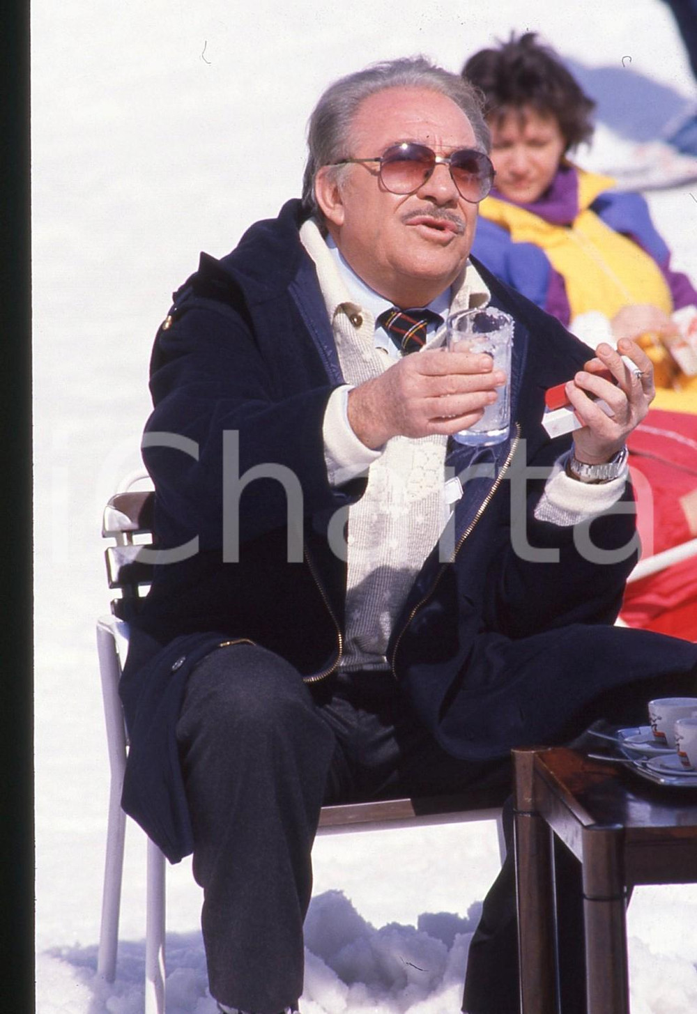 35mm vintage slide* 1988 CINEMA Ugo TOGNAZZI - Ritratto dell'attore (9)