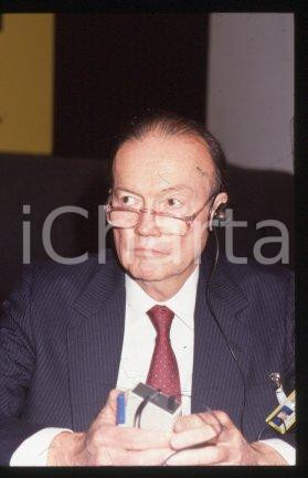 35mm vintage slide* 1990 ca MILAN Representative to NATO David Manker ABSHIRE 7