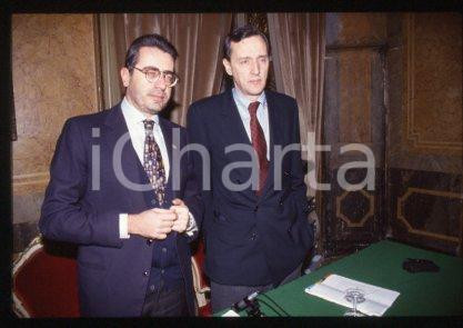 Adolfo CALDARINI and Roberto MONGINI - ANTENNA3 1992 ca * 35 mm vintage slide 2
