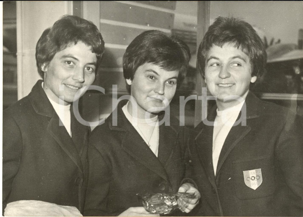 1960 SQUAW VALLEY Olympics - SKIING - Thérèse, Marguerite et Anne-Marie LEDUC