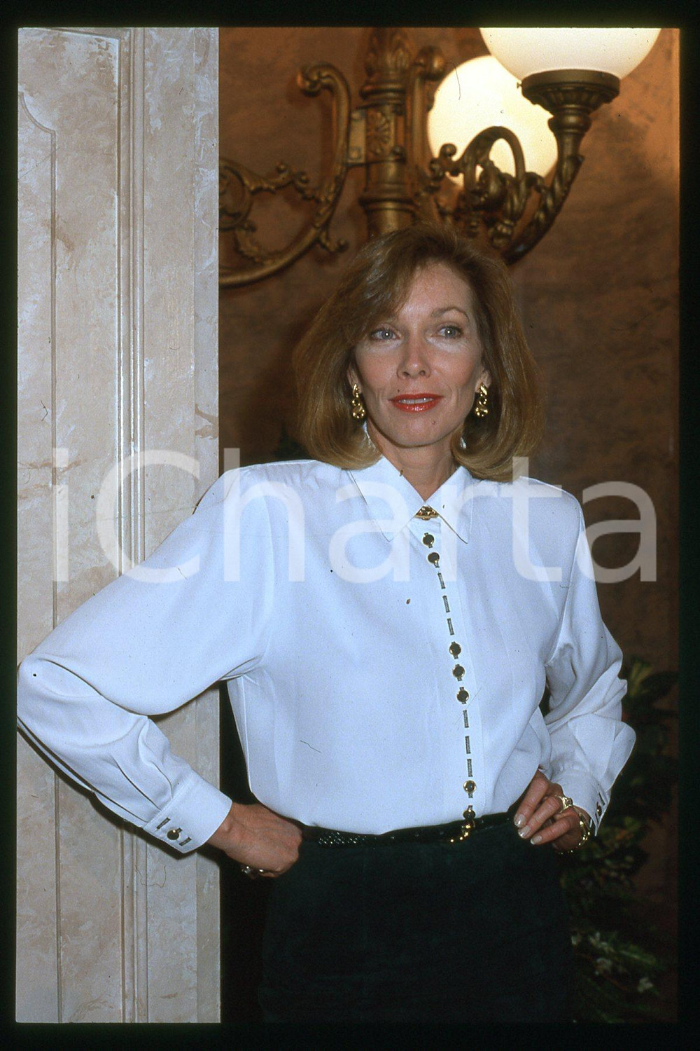 35mm vintage slide* 1993 CINEMA Actress Jaime Lyn BAUER Portrait (2)