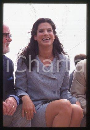 Sandra BULLOCK - CANNES Festival American actress 1996 * 35 mm vintage slide 10