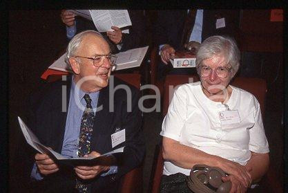 35mm vintage slide* 1990 ca ITALY Burton RICHTER American physicist (26)