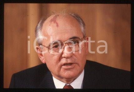 35mm vintage slide* 1990 ca POLITICS President of the USSR Mikhail GORBACHEV (5)