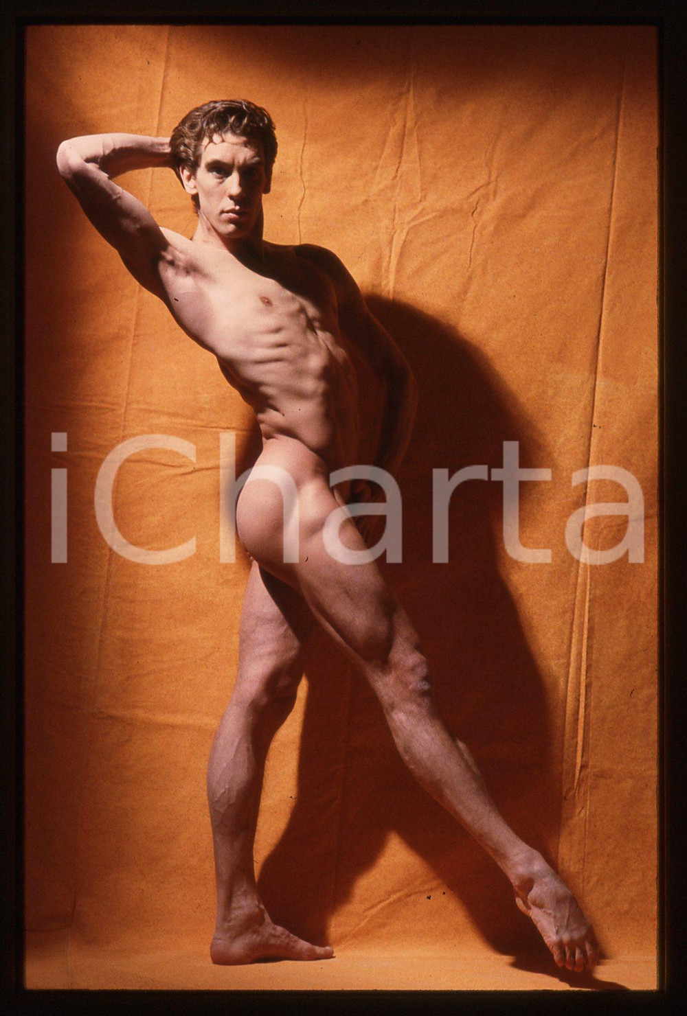 35mm vintage slide* 1985 ca DANZA CLASSICA Marco PIERIN - Ritratto ballerino 3