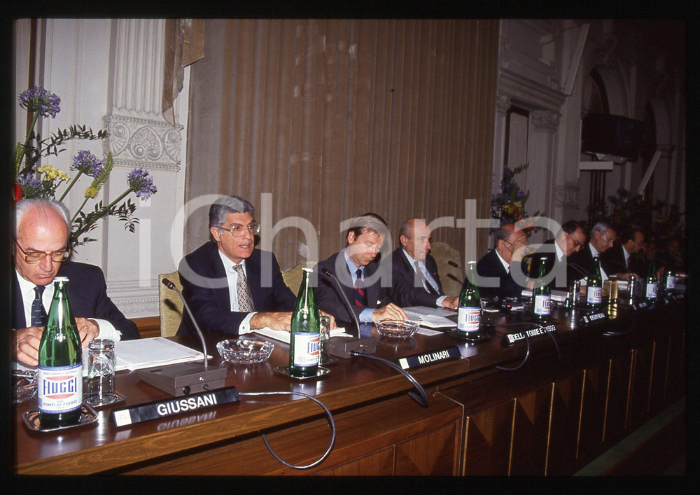 35mm vintage slide* 1993 TRIESTE Camillo GIUSSANI Carlo DE LA TORRE E TASSO 1