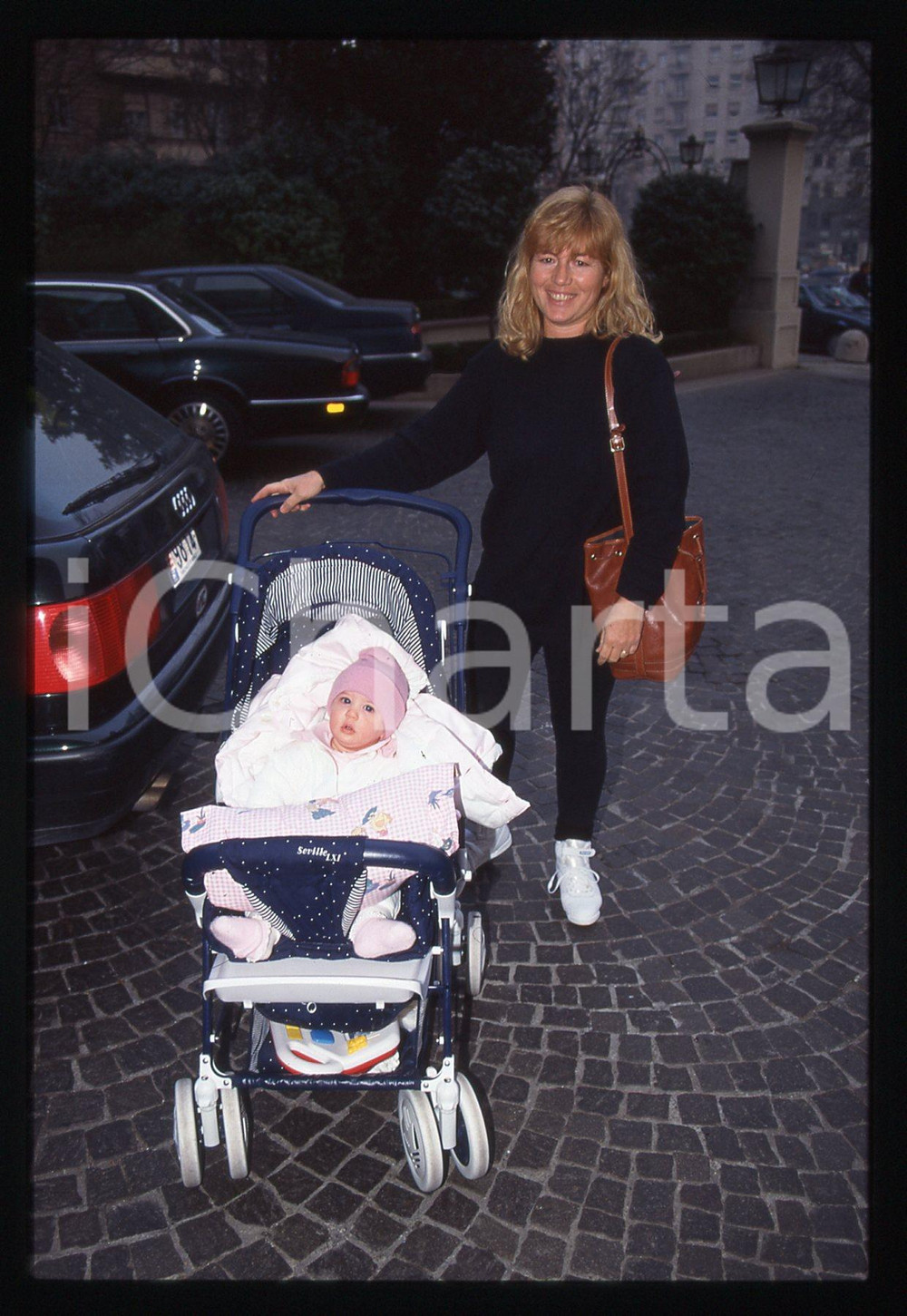35mm vintage slide* 1995 ca COSTUME - Ilaria SUTERA e Patricia PILCHARD