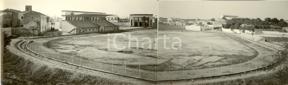 Fotografia d epoca originale 1932 SIRACUSA Veduta Stadio Comunale oggi a NICOLA DE SIMONE Foto DOPPIA 1