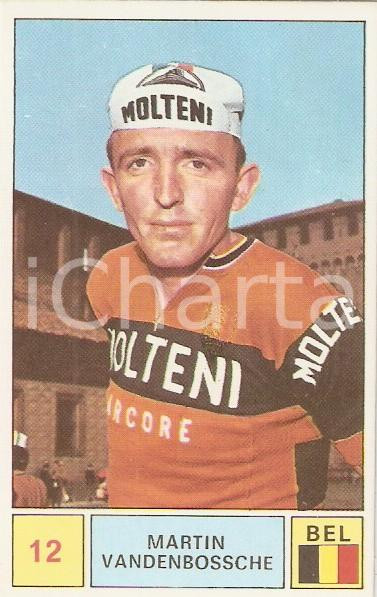 Oggetto da collezione cartaceo PANINI  SPRINT 1971 Figurina Martin VANDENBOSSCHE n 81 Ciclismo Sponsor MOLTENI 1
