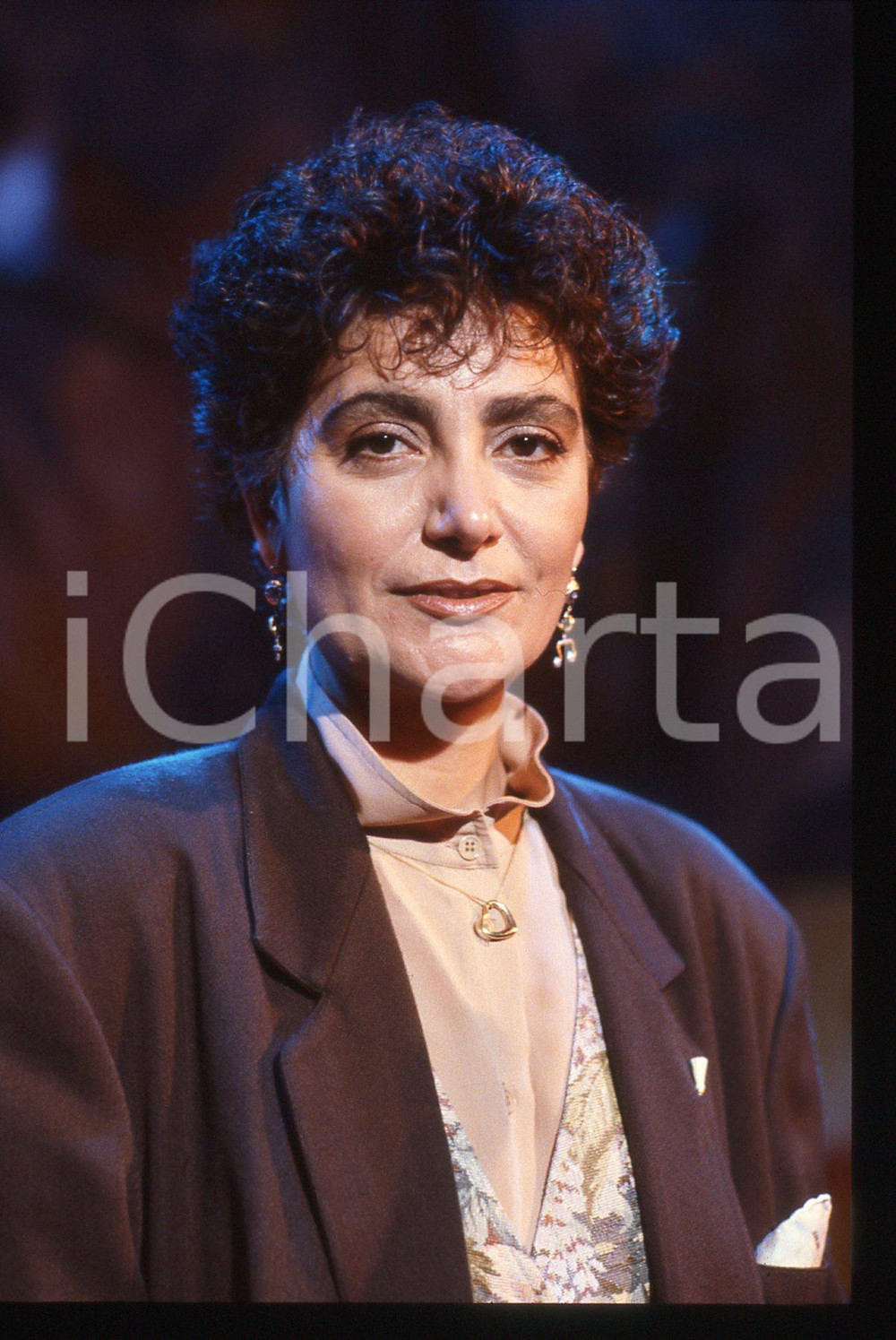 35mm vintage slide* 1990 ca MUSICA - Mia MARTINI durante un'esibizione (17)