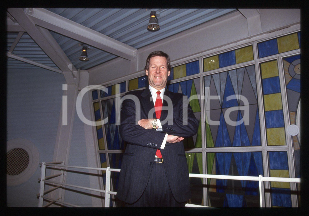 35mm vintage slide* 1985 ca COSTUME James KELLY ritratto dello scrittore (10)