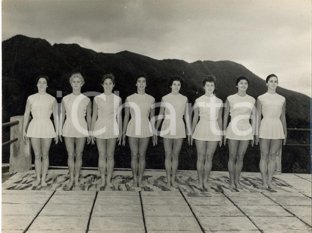 1955 ca USCIO (GE) Campionati GINNASTICA ARTISTICA femminile - Squadra *Foto