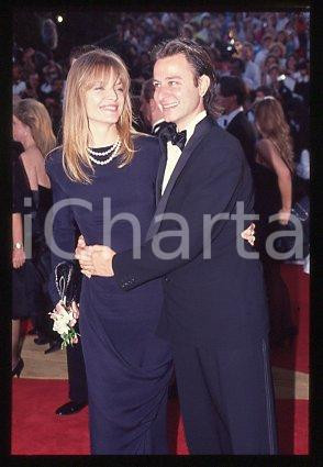 35mm vintage slide* 1990 ACADEMY AWARDS Michelle PFEIFFER, Fisher STEVENS (76)