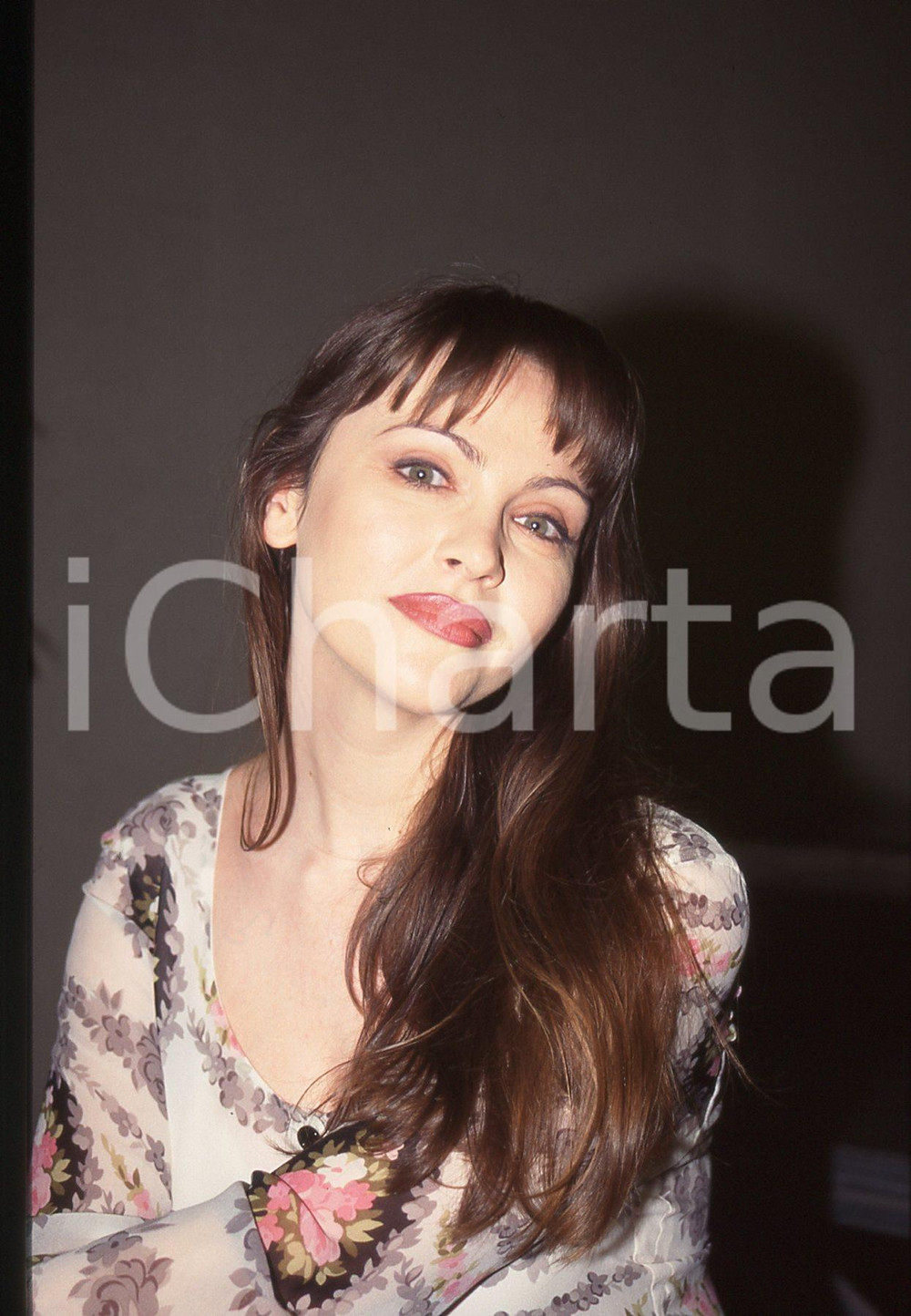 35mm vintage slide* 1997 FESTIVAL SANREMO - Alessandra DRUSIAN dei JALISSE (14)