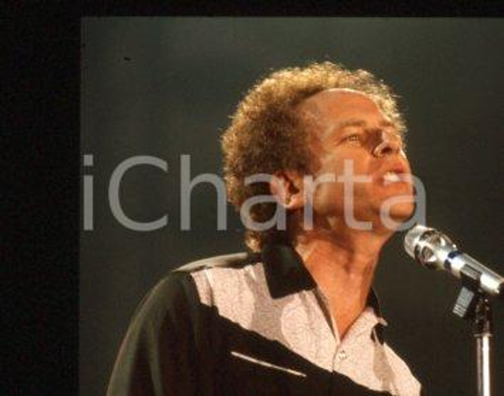 35mm vintage slide* 1990 ca MUSIC American singer songwriter Art GARFUNKEL (1)