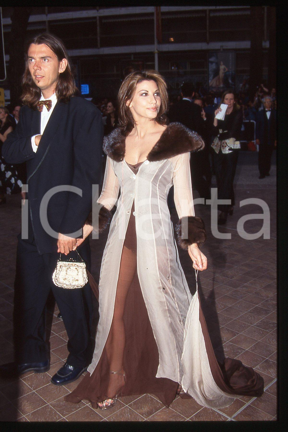 35mm vintage slide* 1996 ca CINEMA Gina GERSHON, Giovanni McPHERSON (57)