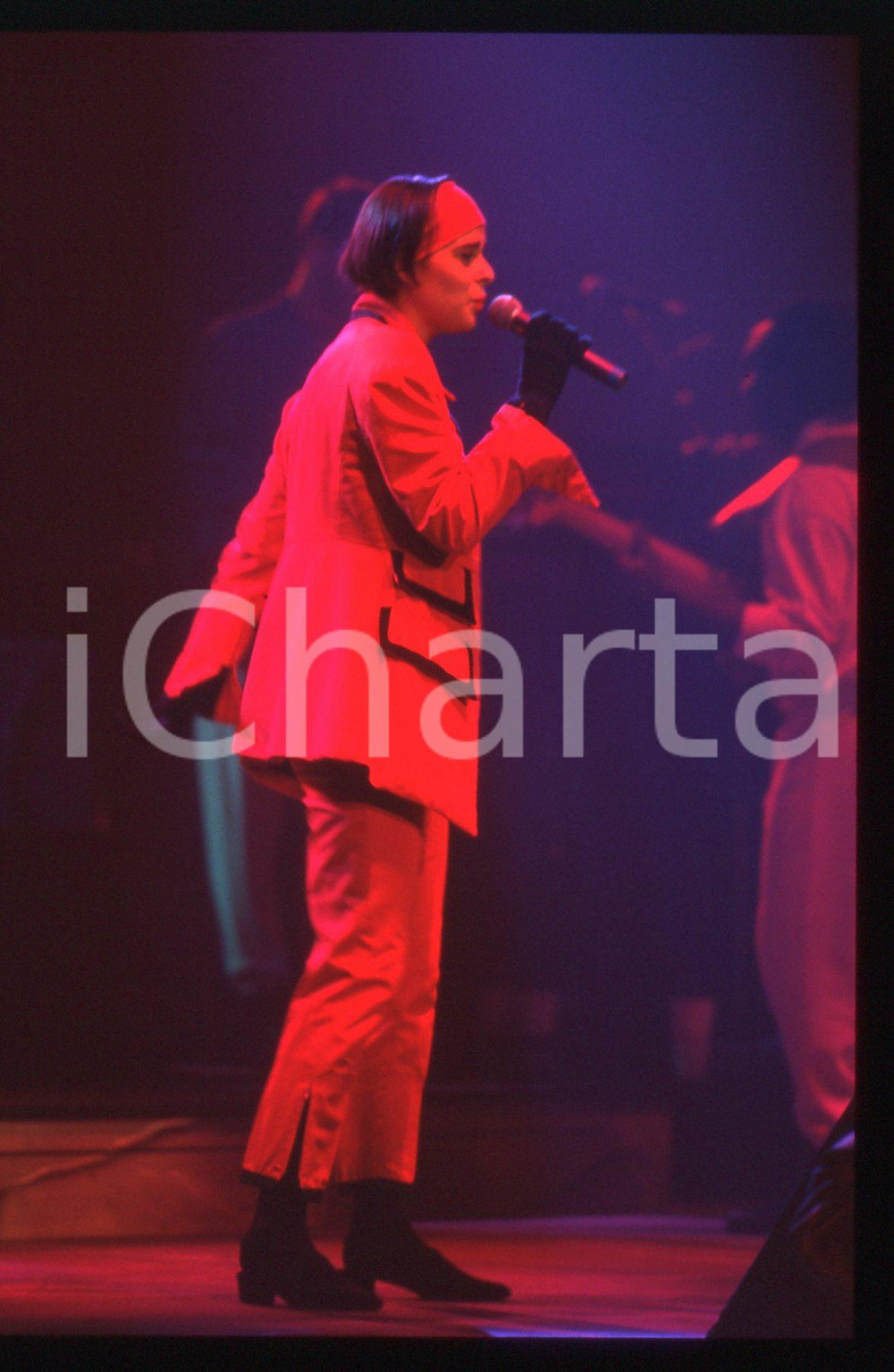 35mm vintage slide* 1990ca MUSICA Lisa STANSFIELD in concerto (10)