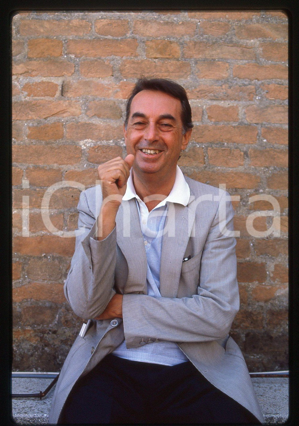 Fotografia d epoca originale 35mm vintage slide 1983 VENEZIA Maurizio SCAPARRO alla Mostra del Cinema 2 1