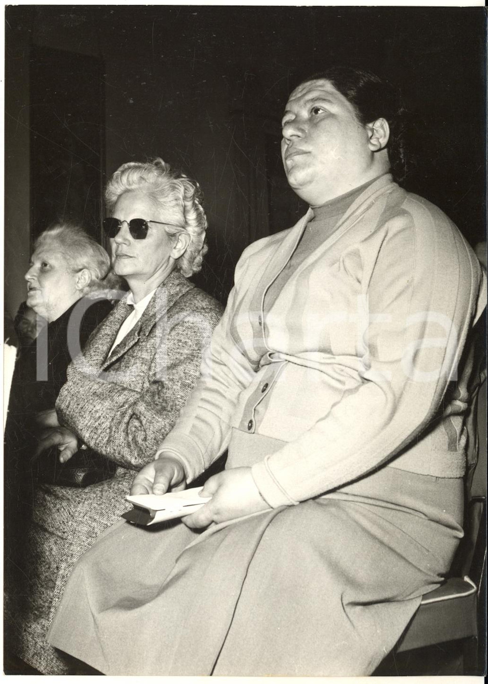 1957 ROMA Via Margutta - Delegazione femminile pro pensione alle casalinghe 