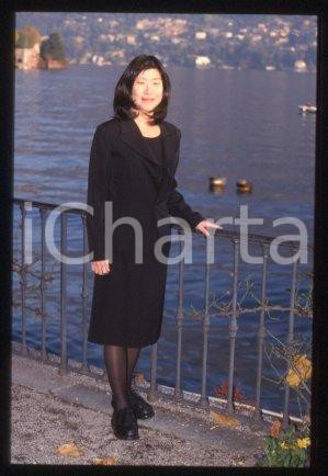 35mm vintage slide* 1993 ca LAKE COMO ITALY Japanese writer Banana YOSHIMOTO 14
