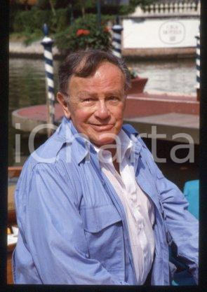35mm vintage slide* 1987 VENEZIA Joseph L. MANKIEWICZ alla Mostra del Cinema(15)