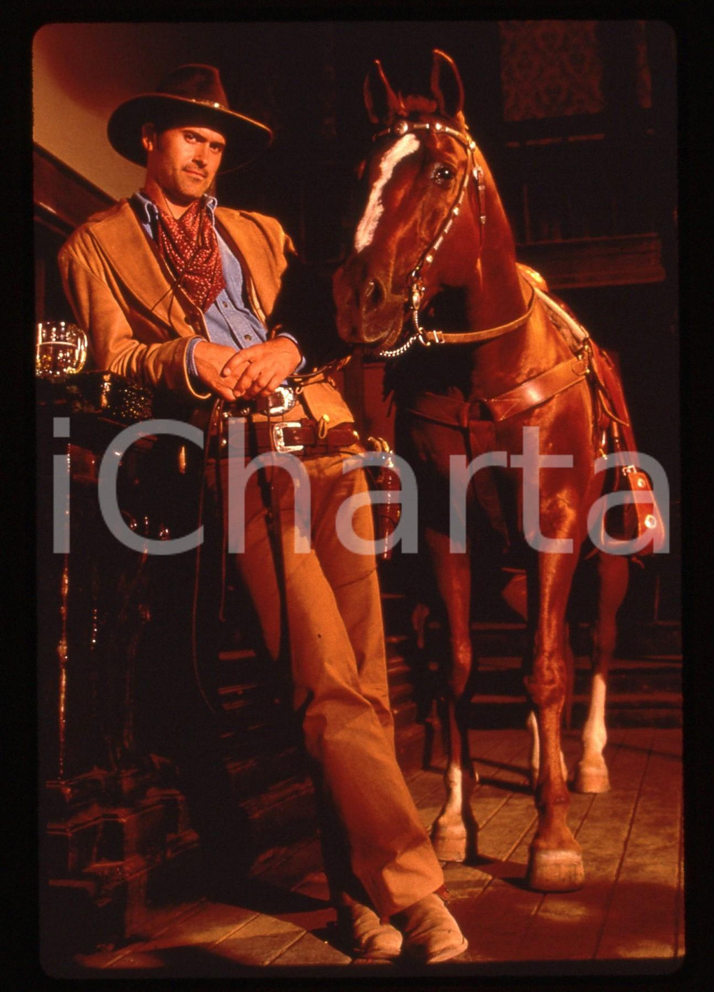 35mm vintage slide* 1993 THE ADVENTURES OF BRISCO COUNTY, JR. - Bruce CAMPBELL 4