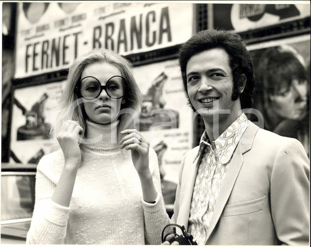 1969 GOSSIP I GIGANTI Checco MARSELLA con la moglie Maggan DANIELSON (9) Foto